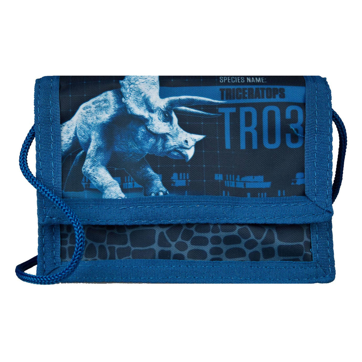 Undercover jurassic world wallet triceratops