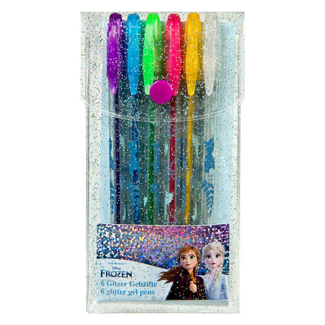 Undercover frosne glitter gel penne, 6 stk.