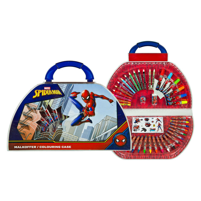 Undercover spiderman farve etui, 51 stk.