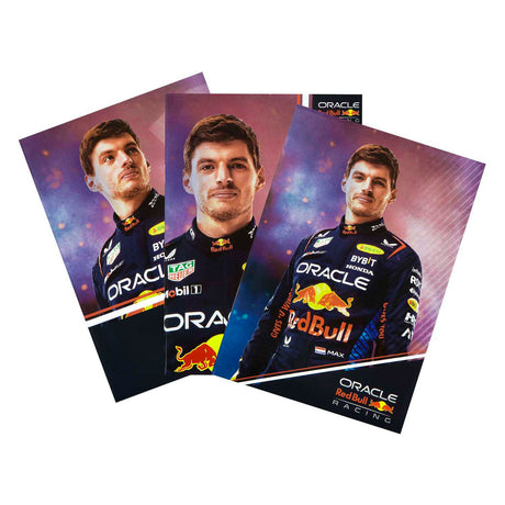 Undercover Notebook Set Red Bull Racing Max Verstappen, 3 stk.