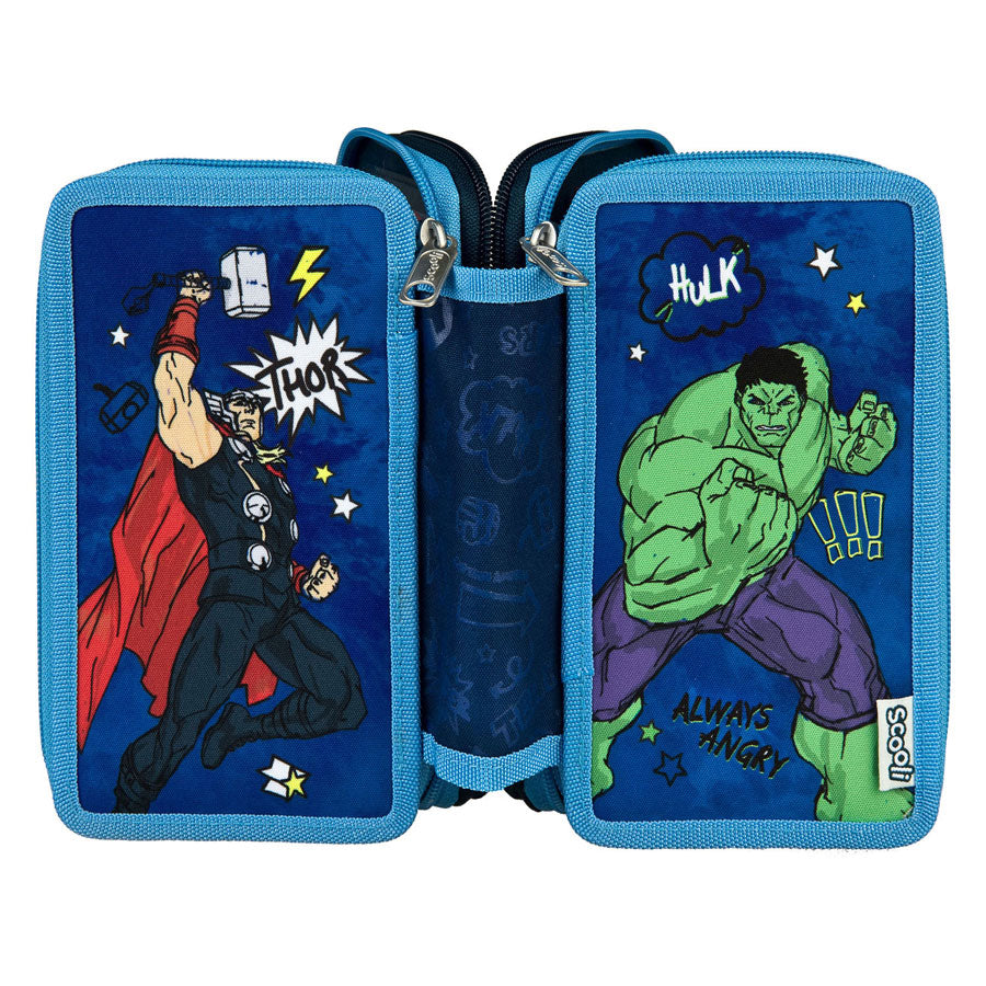 Undercover 3-sektioner fyldte lomme Avengers