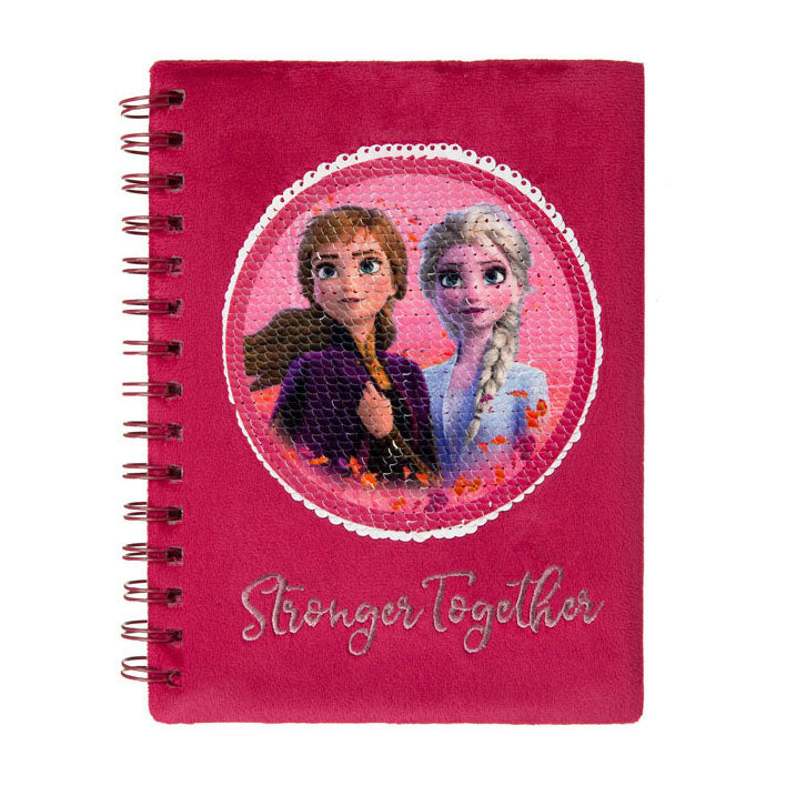 Undercover Notebook A5 Disney Frozen med paljetter