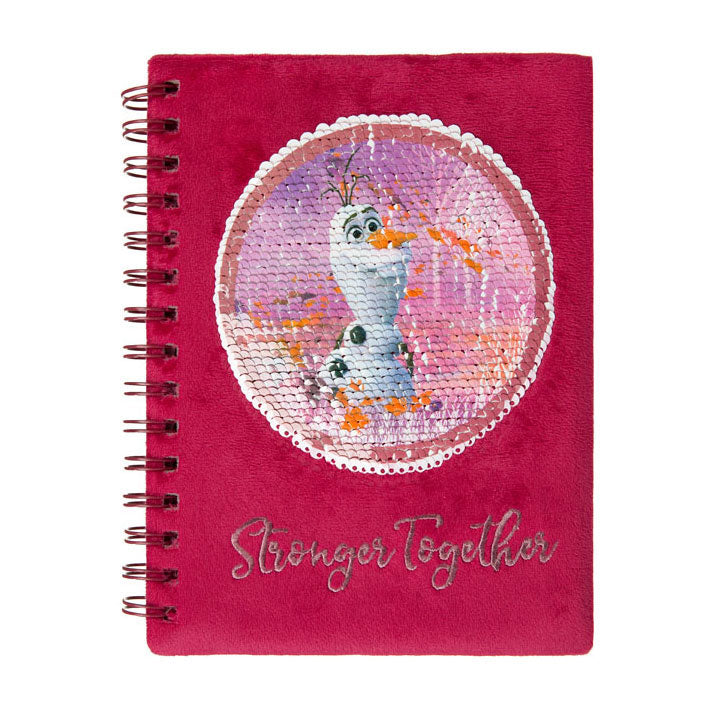 Undercover Notebook A5 Disney Frozen med paljetter