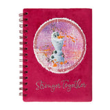 Undercover Notebook A5 Disney Frozen med paljetter