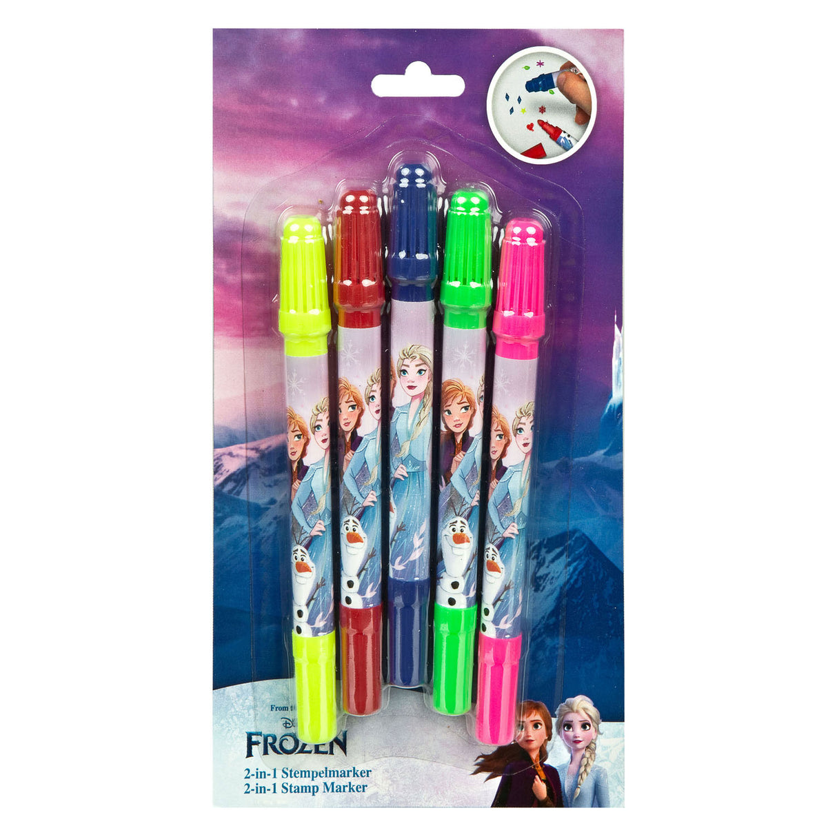 Undercover Stamp Marker 2in1 Frozen, 4 ..