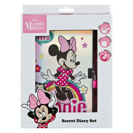 Undercover Secret Diary Minnie Mouse med UV-Pen