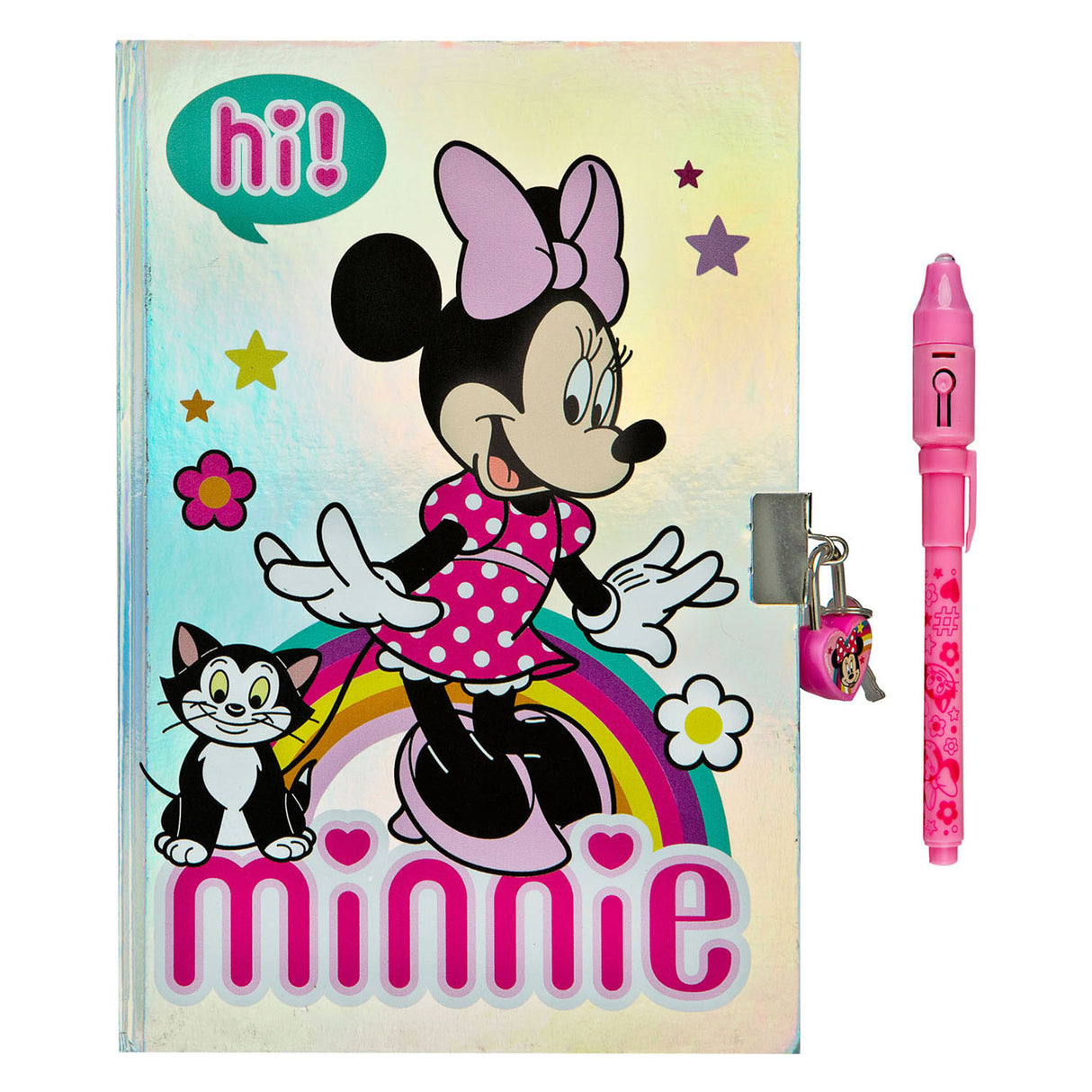 Undercover Secret Diary Minnie Mouse med UV-Pen