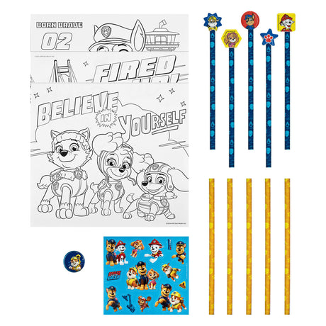 Undercover -farvesæt med Gummen Paw Patrol, 29dlg.