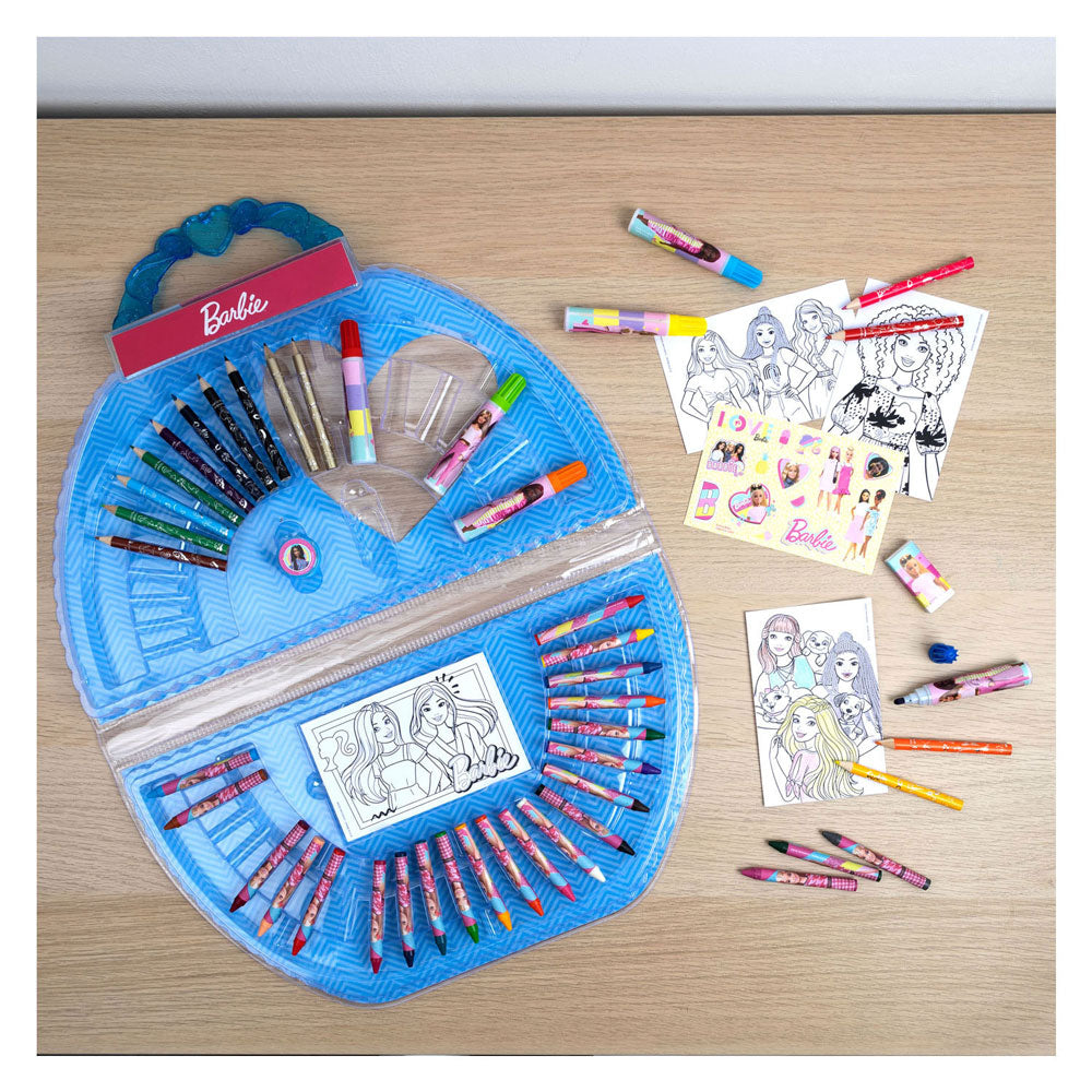 Undercover Color Suitcase Barbie, 51dlg.