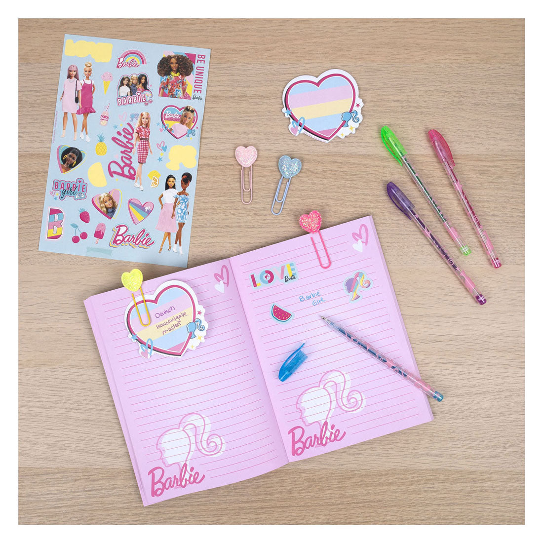 Undercover Fashion Diary Barbie Set