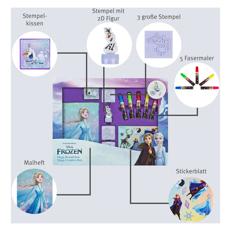 Disney frosne mega håndværkssæt frosset