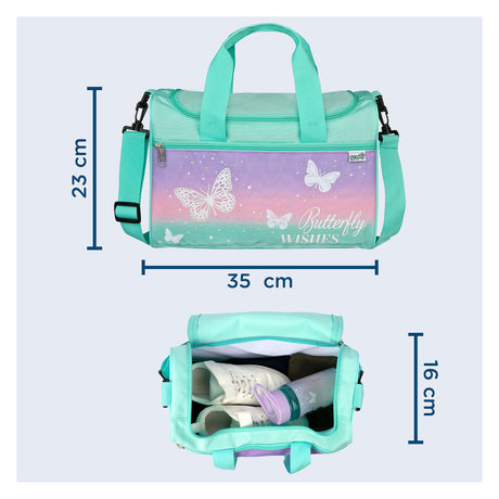 Undercover Sportbag sommerfugle