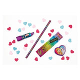 Undercover skrivesæt regnbue høj kop flerfarvet til børn.