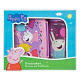 Undercover frokostboks og peppa grisedrikkeflaske