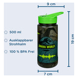 Umærket sans marque jurassic verdens drikkekop 500ml