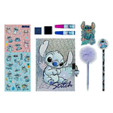 Undercover stitch glitter journal sæt