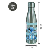 Undercover søm - termokande i rustfrit stål - 500ml - blå - med grafisk print