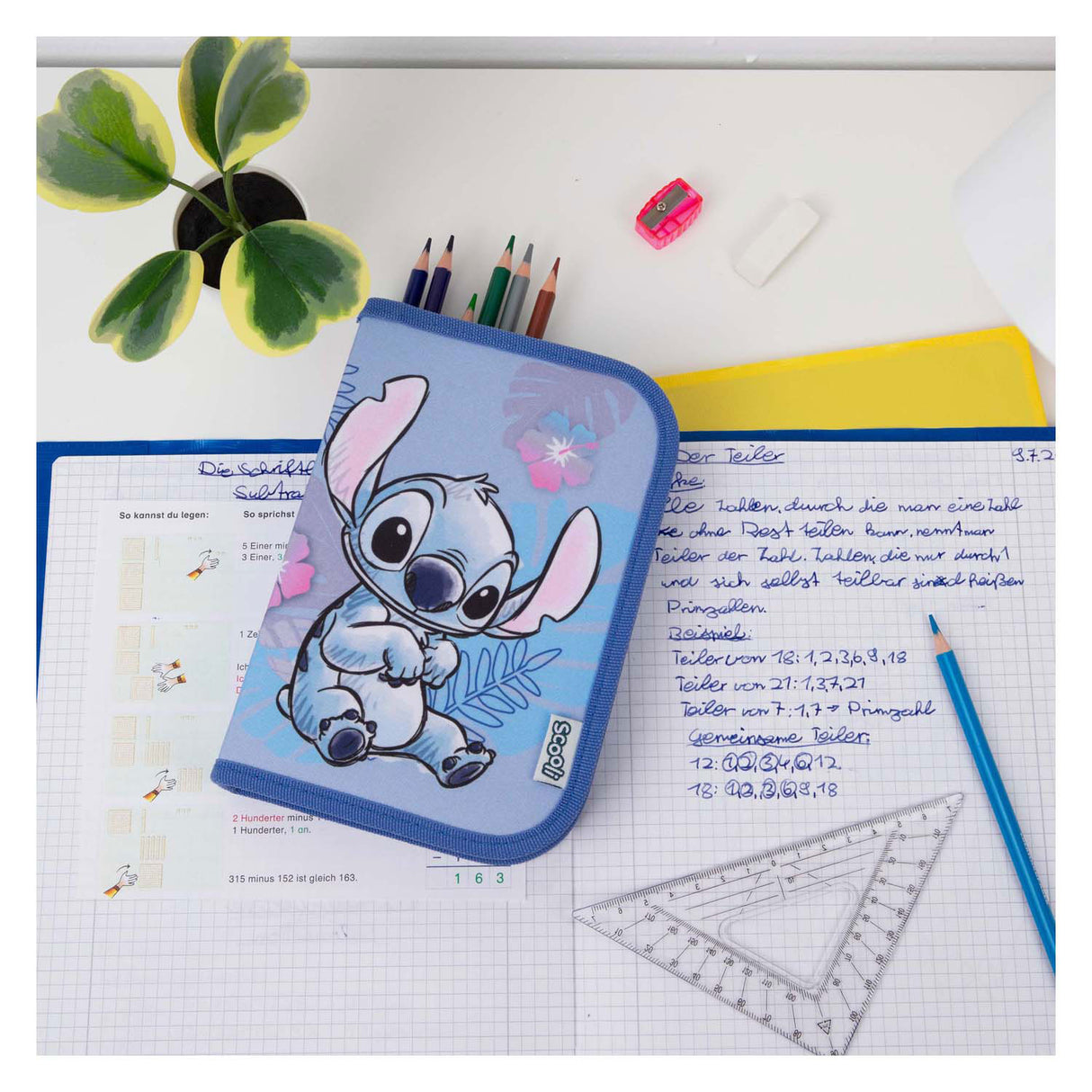 Lilo stitch stitch fyldt penalhus