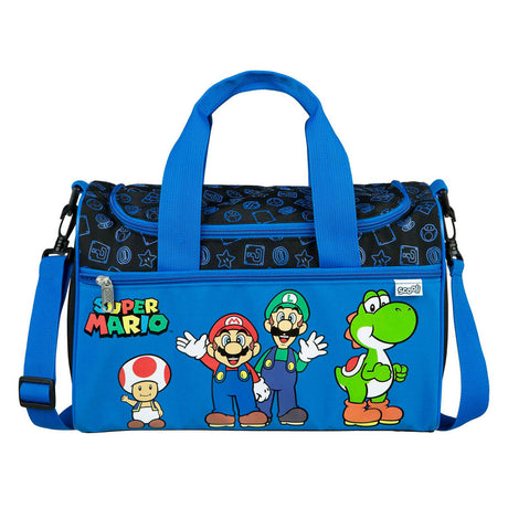 Undercover sportstaske super mario blå