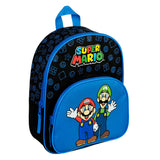Undercover rygsæk med frontlomme super mario blå