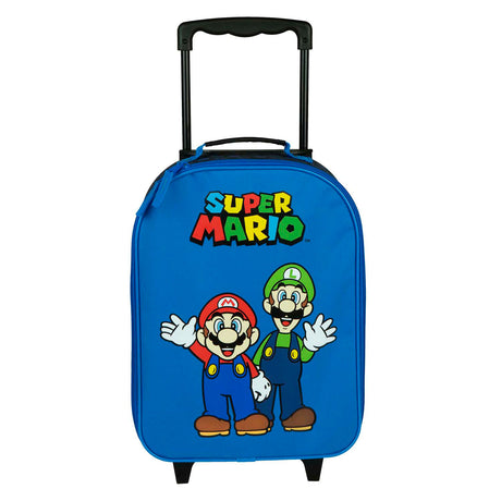 Undercover børnevogn super mario blå