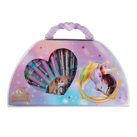 Undercover unicorn academy farvetaske, 51 stk