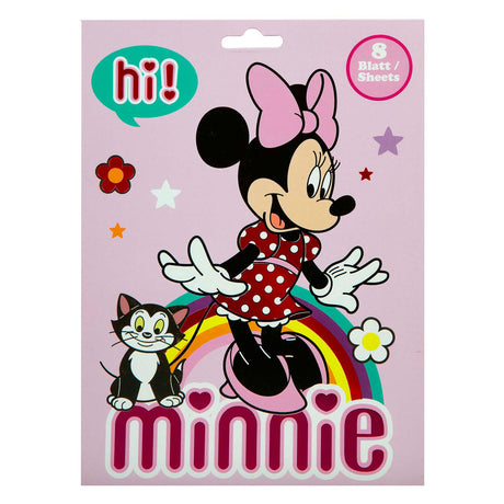 Undercover klistermærkebog Minnie Mouse med 8 ark