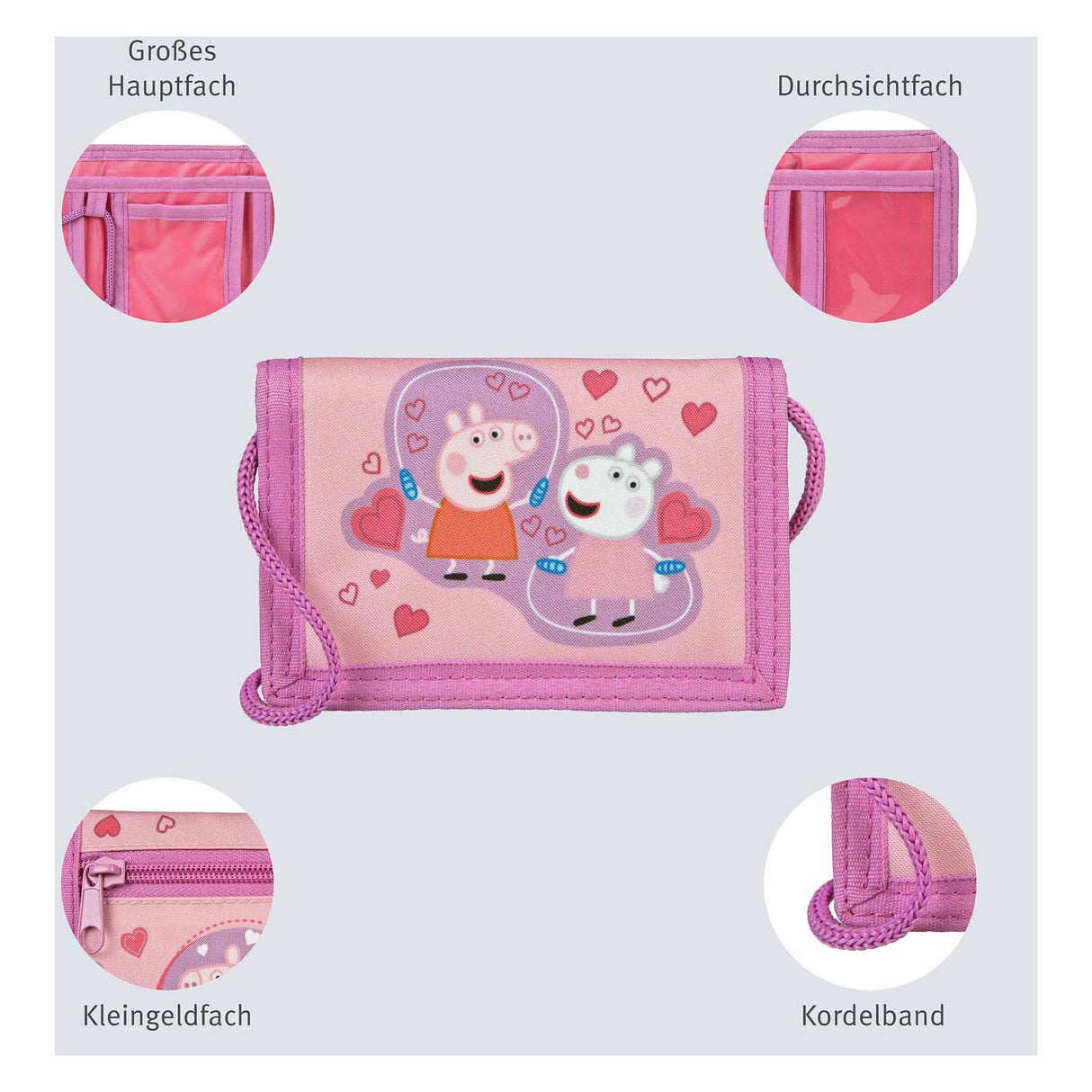 Undercover peppa pig pung
