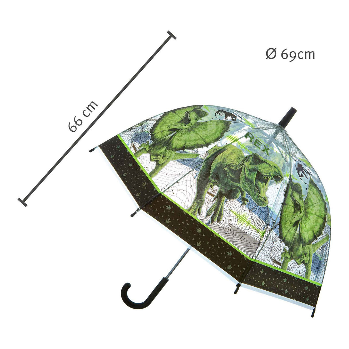 Undercover jurassic park paraply