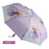 Undercover frossen paraply - 94 cm - prinsesse elsa - foldbar