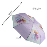Undercover frossen paraply - 94 cm - prinsesse elsa - foldbar