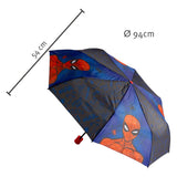 Undercover paraply spider-man 94 cm børneparaply marvel regntilbehør.