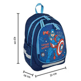 Undercover ergonomisk skolerygsæk Captain America