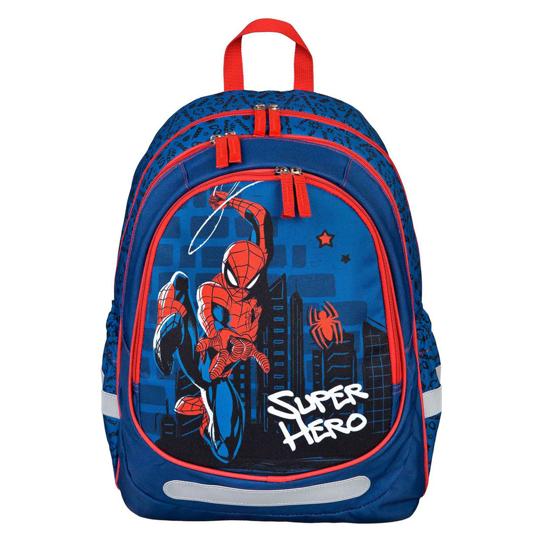 Undercover ergonomisk skolerygsæk spider-man