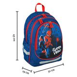Undercover ergonomisk skolerygsæk spider-man