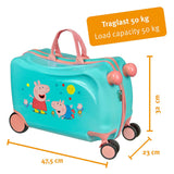 Undercover trolley kuffert ride-on Peppa Pig