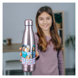 Undercover Barbie drikkeflaske rustfrit stål 450ml flerfarvet børnevenlig.