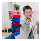 Spiderman drikkekop 500 ml blå rød