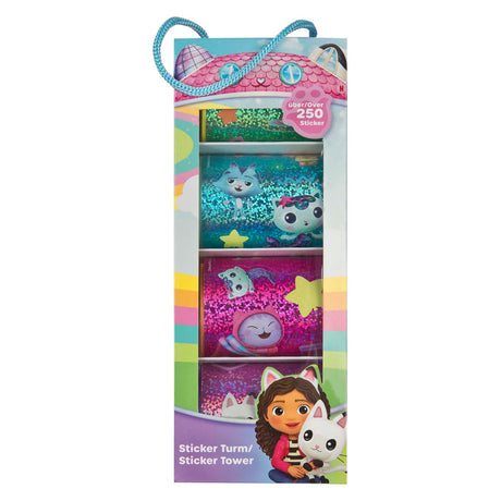 Undercover sticker toren gabby's poppenhuis - 300+st.