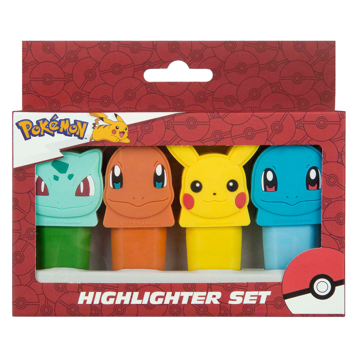 Undercover mini highlighters pokemon - 4 stk.