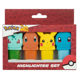 Undercover mini highlighters pokemon - 4 stk.