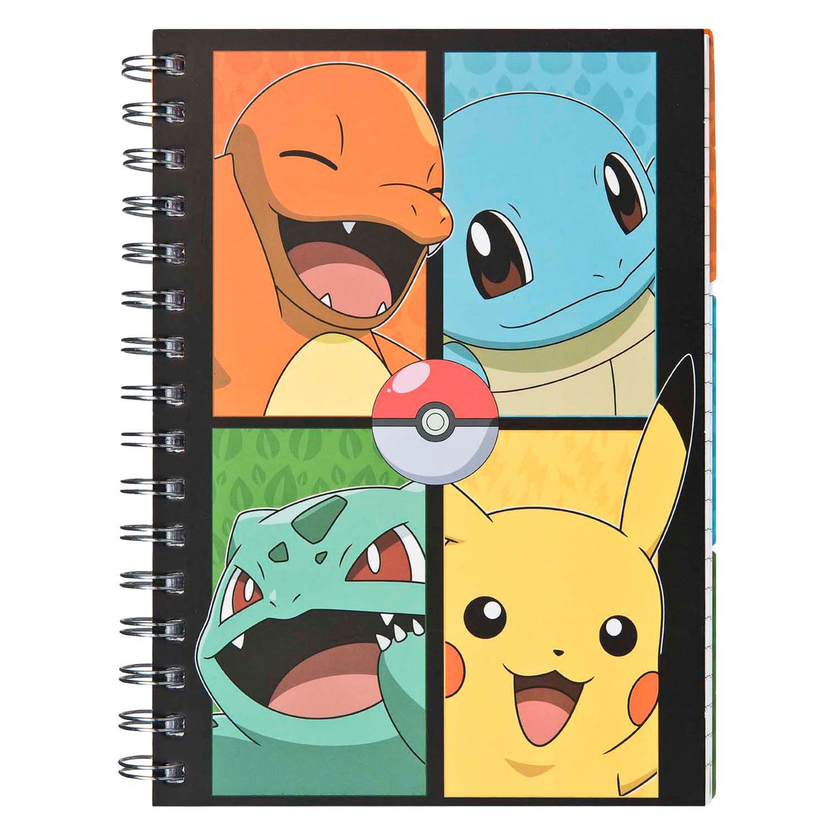 Undercover notesbog med 3 tabs pokemon
