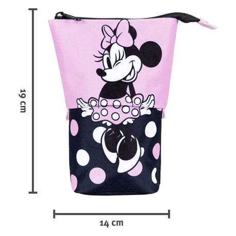 Undercover 2-i-1 penalhus minnie mouse