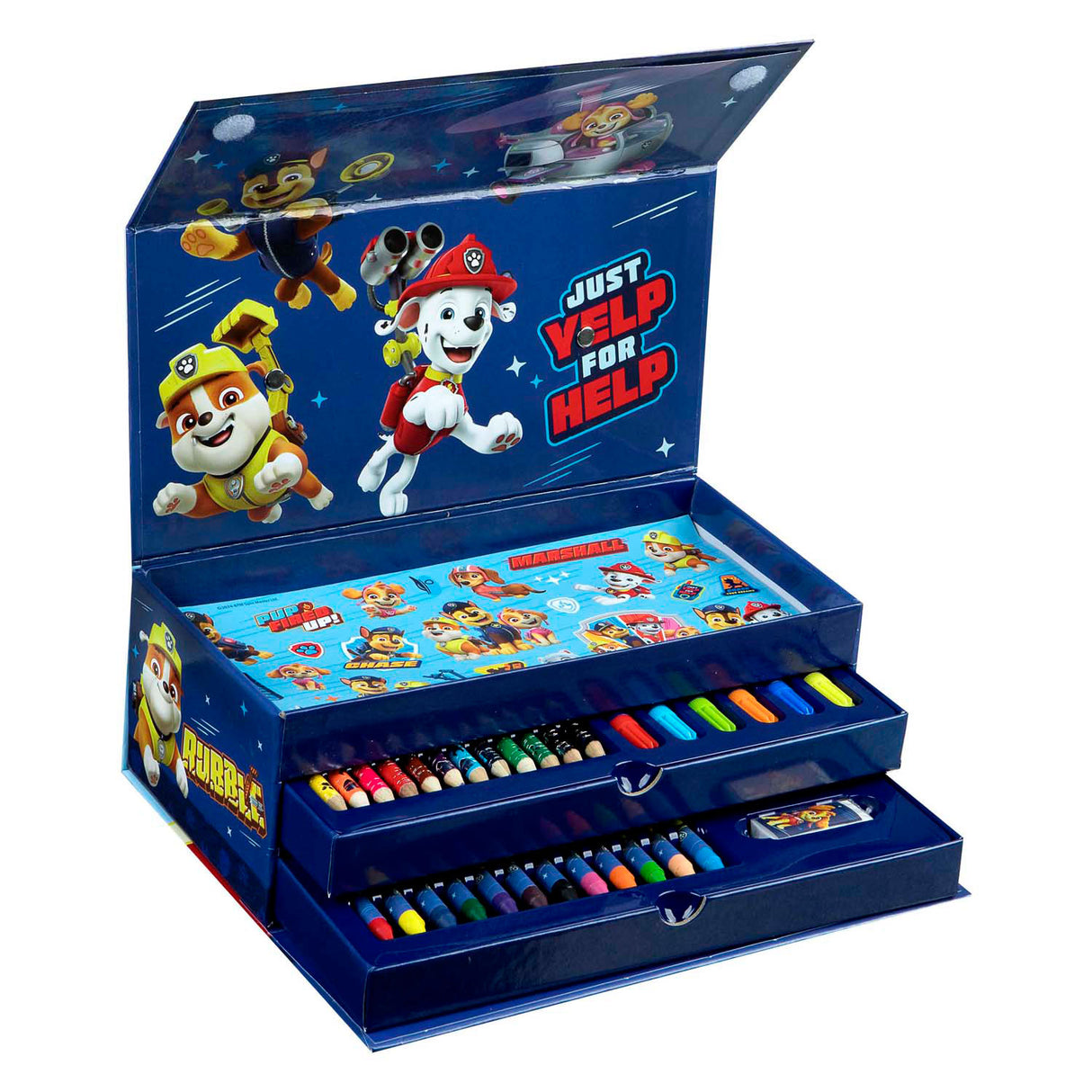 Paw patrulje farvekasse - 44 stk.