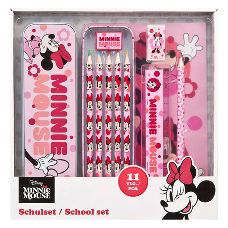Disney brevpapir sæt minnie mouse - 11 stk.