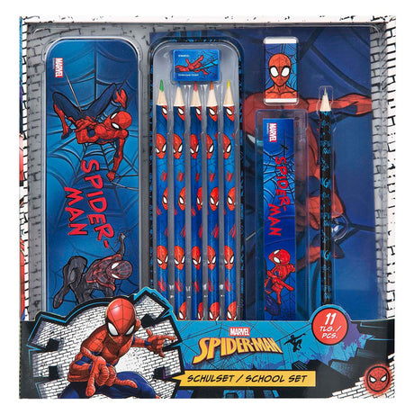 Undercover schrijfwaren set spiderman - 11dlg.