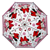 Undercover gennemsigtig paraply minnie mouse