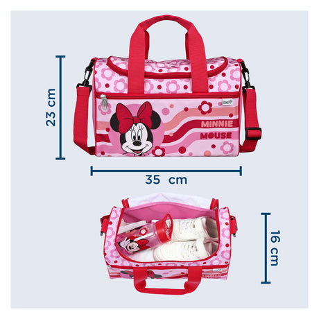 Undercover sportstaske minnie mouse