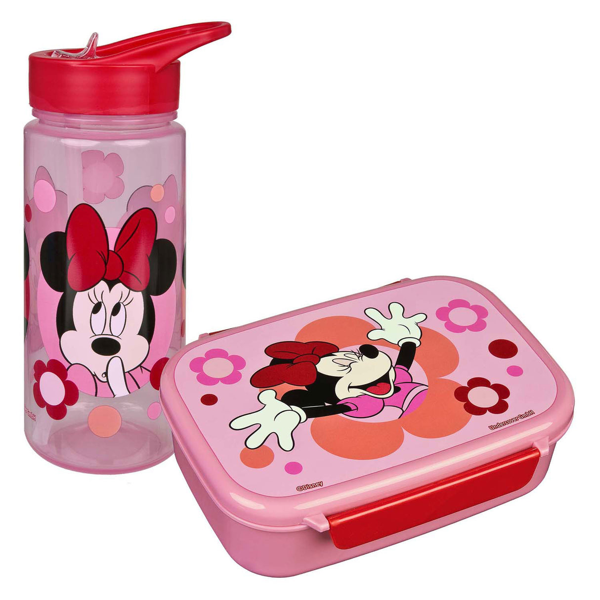 Undercover madkurv og drikkekopsæt Minnie Mouse