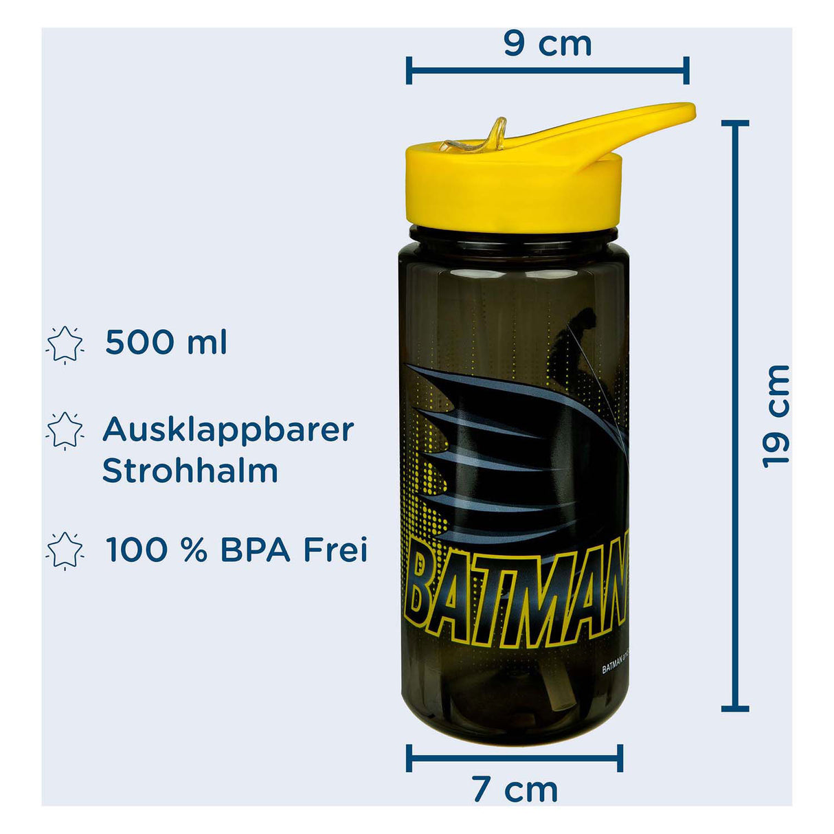Undercover aero drikkeflaske batman - 500ml